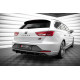 Body kit și tuning vizual Prelungiri difuzor bară spate V1 Seat Leon Cupra Sportstourer Mk3 | race-shop.ro