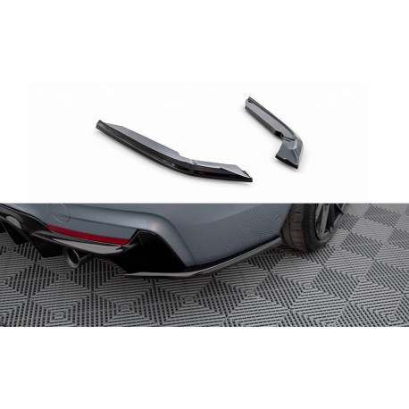 Body kit și tuning vizual Prelungiri difuzor bară spate V.4 BMW 4 Coupe M-Pack F32 | race-shop.ro