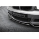 Body kit și tuning vizual MAXTON DESIGN prelungire bară față pentru BMW 1 M-Pack E82, negru lucios, V1 | race-shop.ro