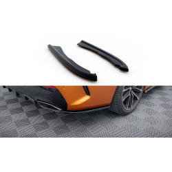 MAXTON DESIGN prelungiri laterale bară spate pentru BMW M440I G22, negru lucios, V1
