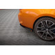Body kit și tuning vizual MAXTON DESIGN prelungiri laterale bară spate pentru BMW M440I G22, negru lucios, V2 | race-shop.ro
