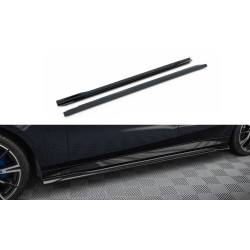 MAXTON DESIGN prelungiri praguri pentru BMW 5 M-Pack G60, negru lucios, V1