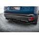 Body kit și tuning vizual Splitter spate central (cu bare verticale) Peugeot 3008 GT-Line Mk2 facelift | race-shop.ro