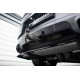 Body kit și tuning vizual MAXTON DESIGN prelungire centrală bară spate pentru Porsche Cayenne Mk3 Facelift, negru lucios | race-shop.ro