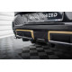 Body kit și tuning vizual Splitter spate central (cu bare verticale) BMW XM G09 | race-shop.ro