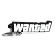 Brelocuri PVC rubber keychain "WANTED" | race-shop.ro