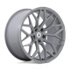 Jante aliaj Asanti Asanti Black ABL-39 MOGUL 5 roată 20x11 5X115 71.5 ET-6, gri Battleship | race-shop.ro