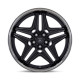 Jante aliaj Asanti Asanti Black ABL-46 DUKE roată 20x9 5X114.3 72.56 ET15, Satin black | race-shop.ro