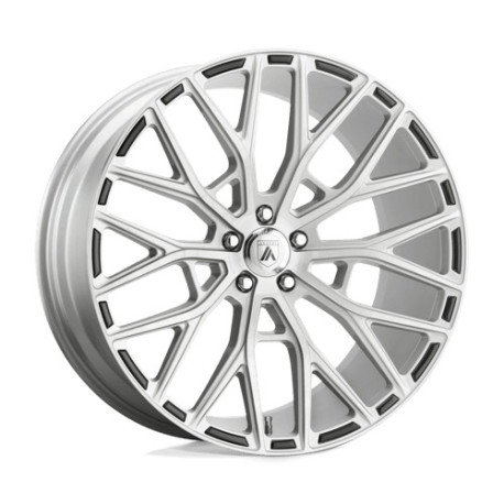Jante aliaj Asanti Asanti Black ABL-21 LEO roată 20x10.5 5X114.3 72.56 ET38, Brushed silver | race-shop.ro