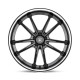 Jante aliaj Asanti Asanti Black ABL-23 SIGMA roată 20x10.5 5X114.3 72.56 ET38, Gloss black | race-shop.ro