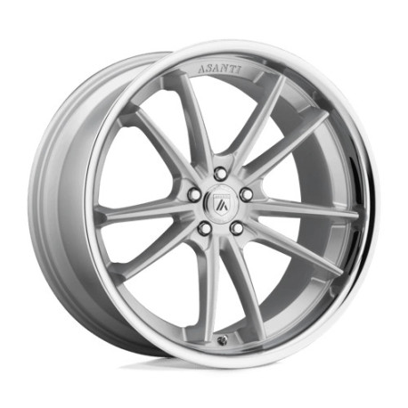 Jante aliaj Asanti Asanti Black ABL-23 SIGMA roată 22x10.5 5X115 72.56 ET25, Brushed silver | race-shop.ro