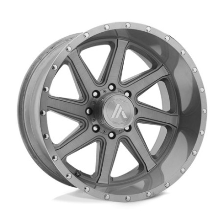 Jante aliaj Asanti Asanti Off Road AB814 WINDMILL roată 22x12 5X127 71.5 ET-40, Titanium brushed | race-shop.ro