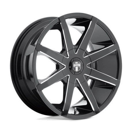 Jante aliaj DUB DUB S109 PUSH roată 20x8.5 5X115/5X120.65 72.56 ET10, Gloss black | race-shop.ro