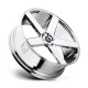 Jante aliaj DUB DUB S115 BALLER roată 24x10 5X139.7 78.1 ET26, Chrome | race-shop.ro