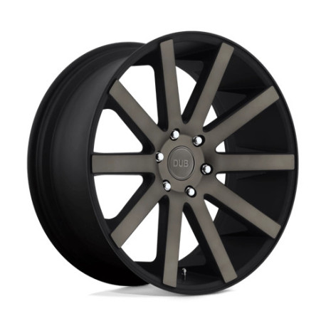 Jante aliaj DUB DUB S121 SHOT CALLA roată 22x9.5 5X139.7 78.1 ET25, Matte black | race-shop.ro