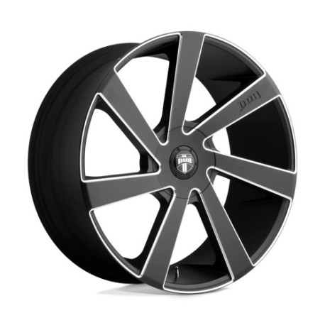 Jante aliaj DUB DUB S133 DIRECTA roată 24x10 5X115/5X120.65 72.56 ET15, Matte black milled | race-shop.ro