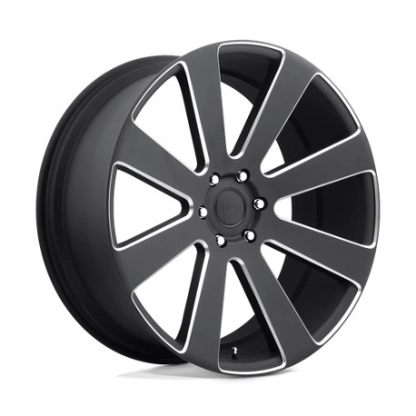 Jante aliaj DUB DUB S187 8-BALL roată 24x10 6X135 87.1 ET30, Matte black milled | race-shop.ro