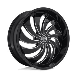 DUB S242 COJONES roată 24x9 5X114.3/5X120 72.56 ET25, Gloss black