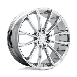 DUB S251 CLOUT roată 24x10 6X139.7 106.1 ET30, Chrome