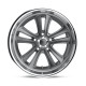 Jante aliaj Foose Foose F099 KNUCKLE roată 17x7 5X120.65 72.56 ET1, Matte gunmetal | race-shop.ro