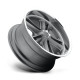 Jante aliaj Foose Foose F099 KNUCKLE roată 18x8 5X120.65 72.56 ET1, Matte gunmetal | race-shop.ro