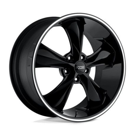 Jante aliaj Foose Foose F104 LEGEND roată 18x8 5X120.65 72.56 ET1, Gloss black | race-shop.ro