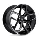 Jante aliaj Foose Foose F150 OUTCAST roată 20x10 5X120 72.56 ET40, Gloss black | race-shop.ro