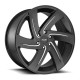 Jante aliaj Foose Foose F167 BODINE roată 22x9.5 6X139.7 78.1 ET25, Matte black milled | race-shop.ro