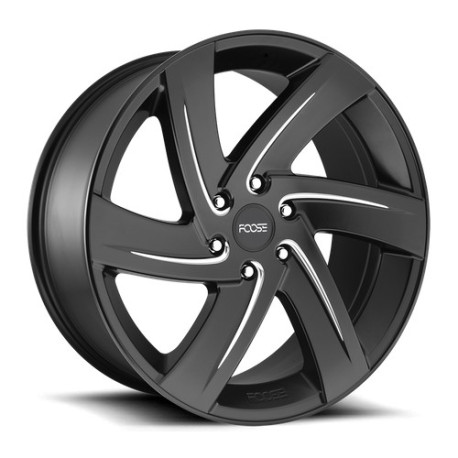 Jante aliaj Foose Foose F167 BODINE roată 22x9.5 6X139.7 78.1 ET25, Matte black milled | race-shop.ro