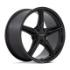 Jante aliaj Foose Foose F175 CF8 roată 19x9.5 5X120 67.06 ET45, Matte black | race-shop.ro