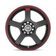 Jante aliaj Motegi Motegi MR116 FS5 roată 16x7 4X108/4X114.3 72.56 ET40, Matte black | race-shop.ro