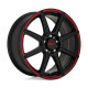 Jante aliaj Motegi Motegi MR142 CS8 roată 17x7 5X112/5X114.3 72.56 ET40, Satin black | race-shop.ro