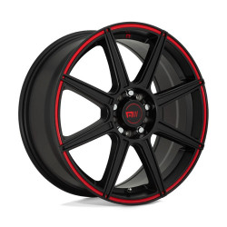 Motegi MR142 CS8 roată 17x7 5X112/5X114.3 72.56 ET40, Satin black
