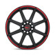 Jante aliaj Motegi Motegi MR142 CS8 roată 17x7 5X112/5X114.3 72.56 ET40, Satin black | race-shop.ro