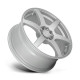 Jante aliaj Motegi Motegi MR143 CS6 roată 15x6.5 4X100/4X108 72.56 ET40, Hyper silver | race-shop.ro