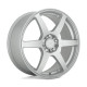 Jante aliaj Motegi Motegi MR143 CS6 roată 17x7 4X100/4X108 72.56 ET40, Hyper silver | race-shop.ro