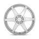 Jante aliaj Motegi Motegi MR143 CS6 roată 17x7 4X100/4X114.3 72.56 ET40, Hyper silver | race-shop.ro