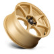 Jante aliaj Motegi Motegi MR154 BATTLE roată 17x8 5X110 72.56 ET30, Gold | race-shop.ro