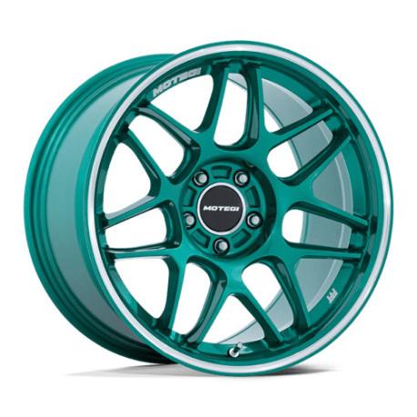 Jante aliaj Motegi Motegi MR158 TSUBAKI roată 18x9.5 5X112 66.56 ET35, Hokkaido green | race-shop.ro