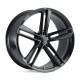 Jante aliaj OHM OHM LIGHTNING roată 18x8.5 5X114.3 71.5 ET30, Gloss black | race-shop.ro