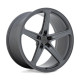 Jante aliaj OHM OHM AMP roată 21x10 5X120 64.15 ET30, Matte gunmetal | race-shop.ro