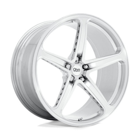 Jante aliaj OHM OHM AMP roată 22x10 5X120 64.15 ET32, Silver machined | race-shop.ro