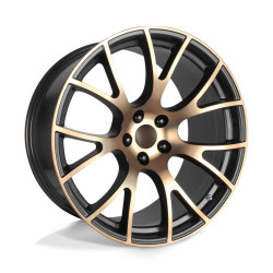 Performance Replicas PR161 roată 22x9.5 5X127 71.5 ET35, Black bronze