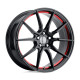 Jante aliaj Performance Replicas Performance Replicas PR193 jantă 18x9 5X114.3 70.7 ET30, Negru lucios | race-shop.ro