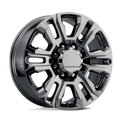 Performance Replicas PR207 wheel 20x8.5 8X180 124.2 ET47, Black chrome