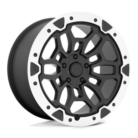 Jante aliaj Performance Replicas Performance Replicas PR215 wheel 22x10 5X139.7 78.1 ET19, Matte black machined | race-shop.ro