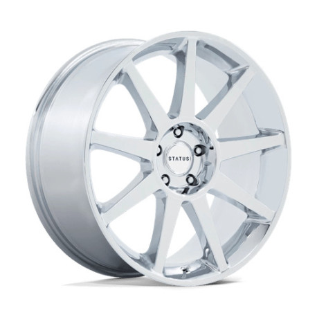 Jante aliaj Status Status MAMMOTH wheel 22x9.5 5X120 72.56 ET30, Chrome | race-shop.ro