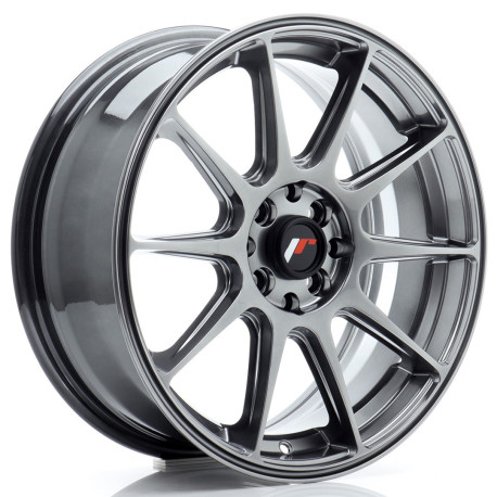 Jante Japan Racing JR11 17x7 ET35 5x100/108 Hyper Black | race-shop.ro