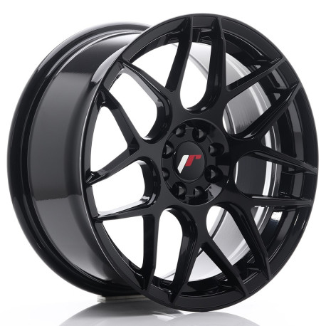 Jante Japan Racing JR18 17x8 ET25 4x100/108 Gloss Black | race-shop.ro