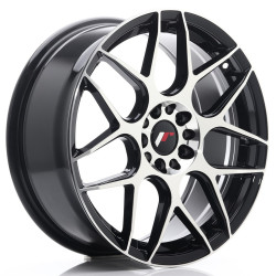 Japan Racing JR18 18x7,5 ET40 5x112/114 Black Machined Face